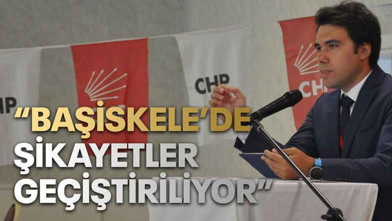 “Başiskele’de şikayetler geçiştiriliyor”